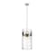 Z-Lite Fontaine 4 Light Pendant, Brushed Nickel & Clear 3035P12-BN - alternate 5
